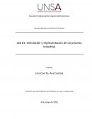 Lab 01: Simulación y representación de un proceso industrial