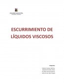 Escurrimiento de líquidos viscosos