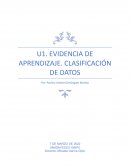 Unidad 1. Evidencia de aprendizaje. Estadística básica. UNADM