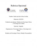 Modelos de Psicología Clínica y Psicología de la Salud . Libro: El principito