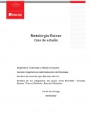 Metalúrgica Rainer: Un desafío administrativo