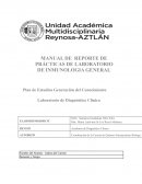 Plan de Estudios Generación del Conocimiento Laboratorio de Diagnóstico Clínico