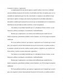 Concepto de empresa y organización