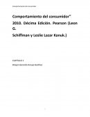 Informe comportamiento del consumidor Edicion: Pearson Capitulo 1
