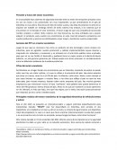 Presente y futuro del sector económico