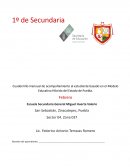 Cuadernillo Mensual Inglés 1 Secundaria