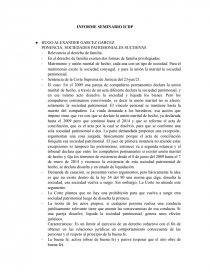PONENCIA: SOCIEDADES PATRIMONIALES SUCESIVAS. Página 1