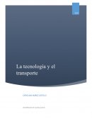La tecnología y el transporte