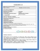 Planeación . Cuidemos el medio ambiente