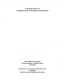 Clasificación de los sistemas de información
