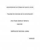 SERVICIO SOCIAL UANL