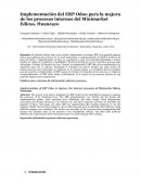 Implementación del ERP Odoo para la mejora de los procesos internos del Minimarket Edicas