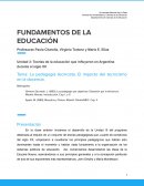 Teorías de la educación que influyeron en Argentina durante el siglo XX