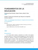 Teorías de la educación que influyeron en Argentina durante el siglo XX