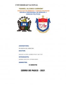 FUNDAMENTOS DE FILOSOFIA DEL DERECHO. Página 1