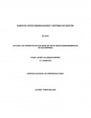 BASES DE DATOS GENERALIDADES Y SISTEMAS DE GESTION