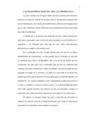 LAS TRANSFORMACIONES DEL ARTE Y SU IMPORTANCIA