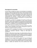Psicología del consumidor