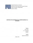 DISTINTAS APLICACIONES DE LAS COMPUTADORAS EN LA SOCIEDAD