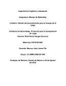 Diseño del procedimiento para el manejo de la carga