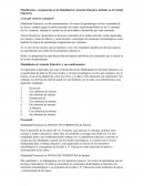 Planificación y organización en la Modalidad de Atención Educativa definida en la Unidad Educativa