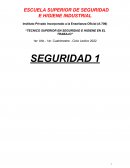 SEGURIDAD E HIGIENE EN EL TRABAJO