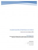 Trabajo grupal de investigación: Coherencia entre marco estratégico de la organización y las definiciones políticas y objetivos de recursos humanos