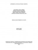 INFORME DE LECTURA ACTIVIDAD COGNITIVA