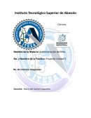 Proyecto Mantenimiento U6