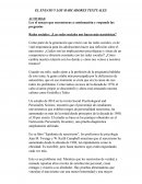 El ensayo y los marcadores textuales