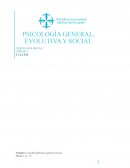 PSICOLOGÍA GENERAL, EVOLUTIVA Y SOCIAL