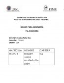 DIBUJO PARA INGENIERÍA PIA-BITÁCORA