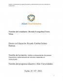 Análisis e interpretación de estados financieros y administración de recursos materiales en instituciones