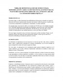 OBRA DE REPOTENCIACION DE ESTRUCTURAS, REMODELACION Y ADECUACION DE INSTALACIONES PARA EL NUEVO HOGAR INFANTIL SERES DE LUZ