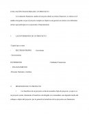 EVALUACIÒN FINANCIERA DE UN PROYECTO