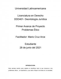 Problemas Ético. Página 1