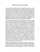 HISTORIA DE LA POLICIA EN COLOMBIA