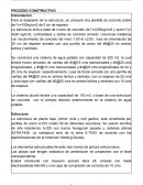 Porcedimiento constructivo