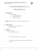 Apuntes de quimica. INDICADOR DE pH