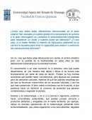 Mapa conceptual Ecologia