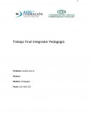 Trabajo final pedagogía UCES