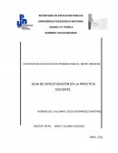 PROBLEMÁTICA DE LA PRACTICA DOCENTE