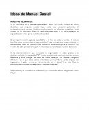 Ideas de Manuel Castell