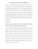 CASO PRÁCTICO – DETERMINACIÓN TRIBUTARIA