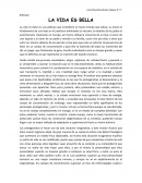 Analisis de la pelicula "La vida es bella"