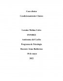 Caso clinico condicionamiento clasico