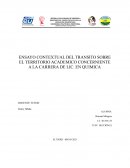 ENSAYO CONTEXTUAL DEL TRANSITO SOBRE EL TERRITORIO ACADEMICO CONCERNIENTE A LA CARRERA DE LIC. EN QUIMICA