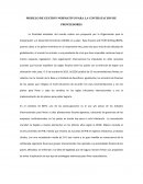 MODELO DE GESTION NORMATIVO PARA LA CONTRATACION DE PROVEEDORES