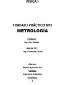 Trabajo práctico metrología FÍSICA I