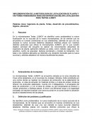 IMPLEMENTACIÓN DE LA METODOLOGÍA DE LOCALIZACIÓN DE PLANTA Y FACTORES PONDERADOS PARA ENCONTRAR UNA MEJOR LOCALIZACIÓN PARA TARTAS JIJIMOY
